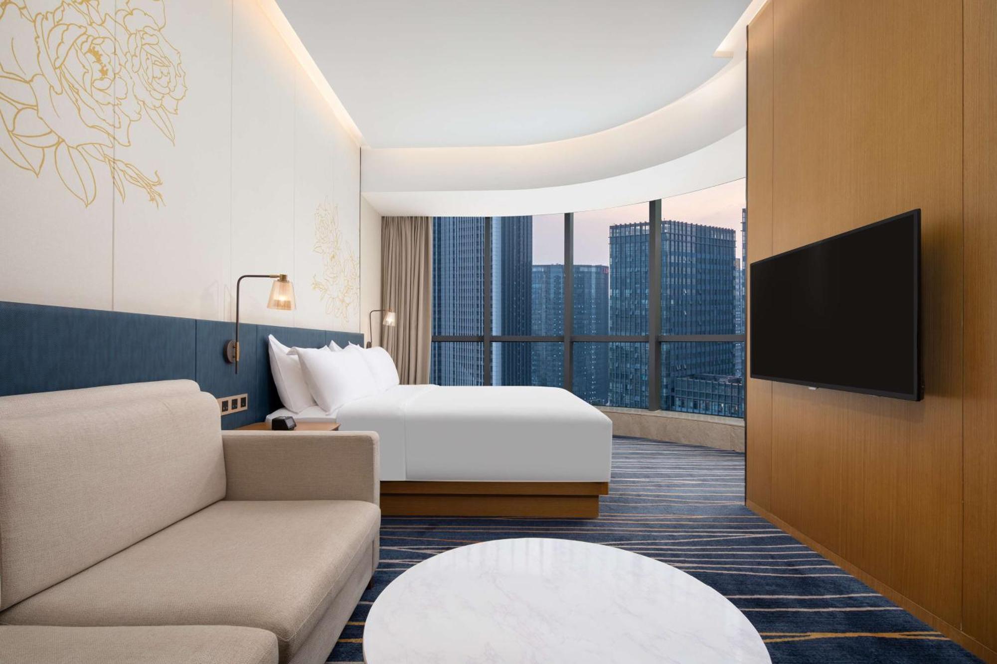 Hilton Garden Inn Zibo Zhangdian Zewnętrze zdjęcie