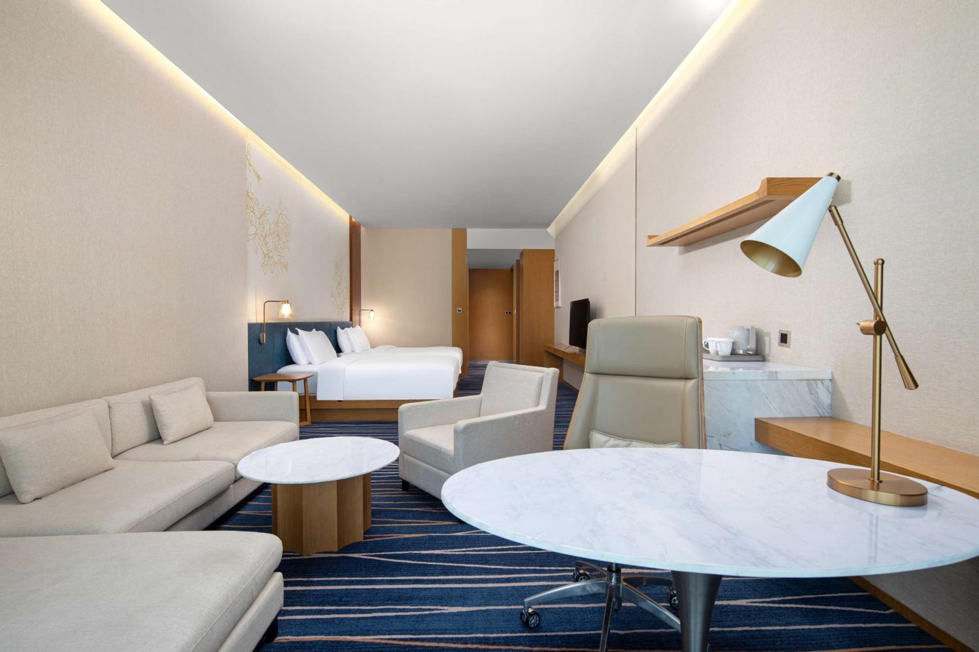 Hilton Garden Inn Zibo Zhangdian Zewnętrze zdjęcie