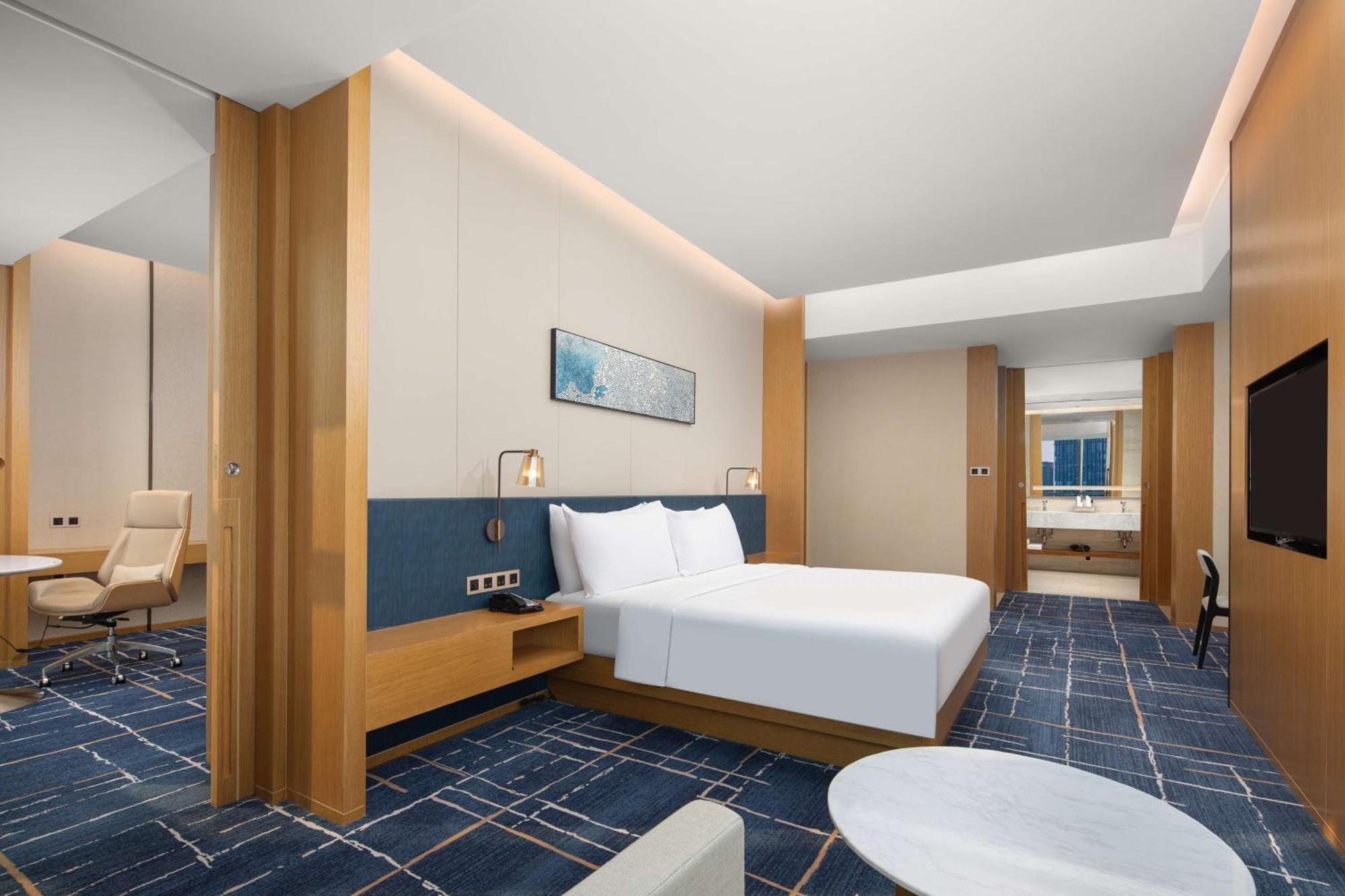 Hilton Garden Inn Zibo Zhangdian Zewnętrze zdjęcie