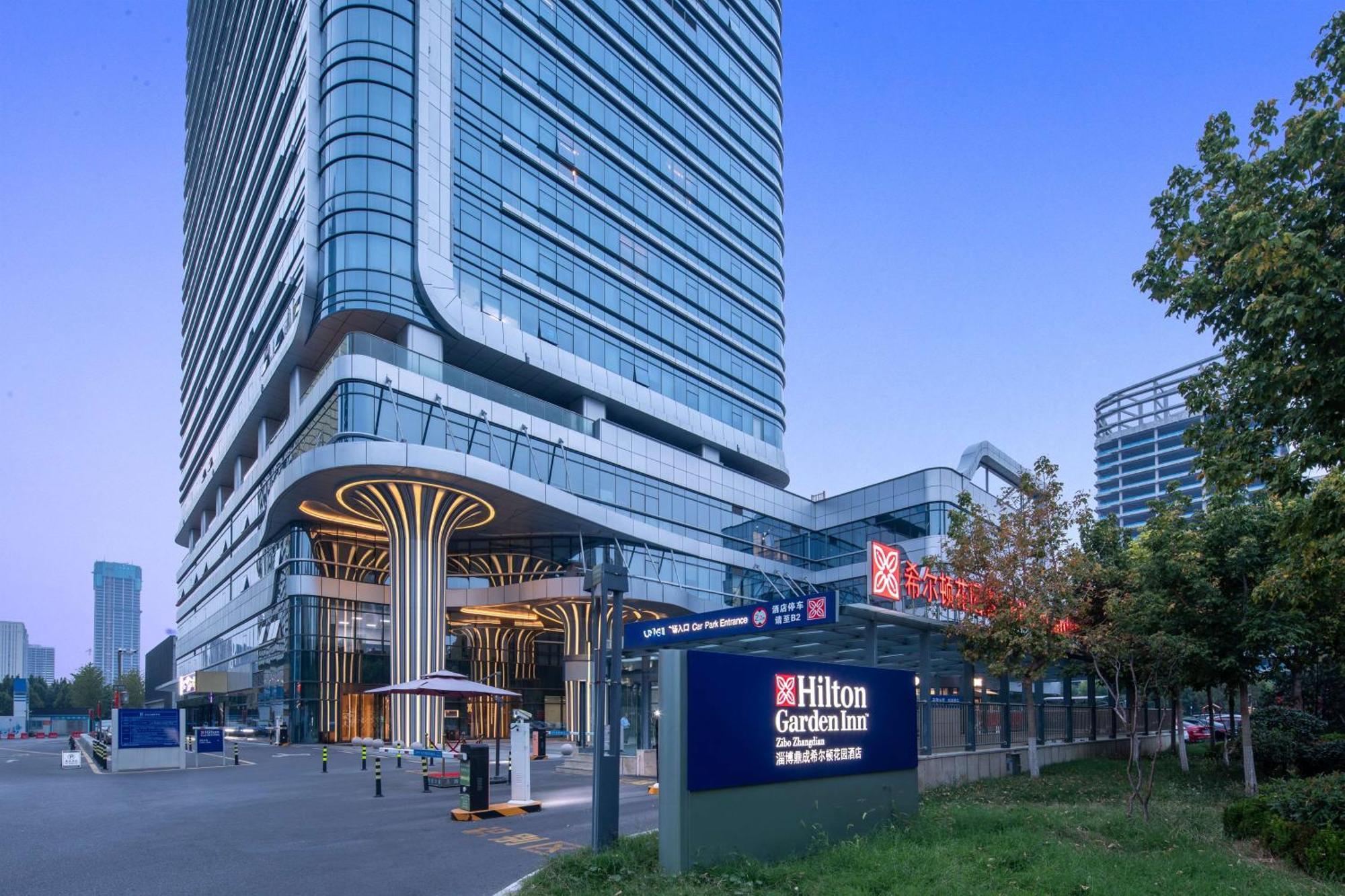 Hilton Garden Inn Zibo Zhangdian Zewnętrze zdjęcie